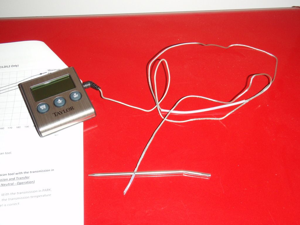 Checking Transmission fluid levels in the NAG1 automatic Dodge